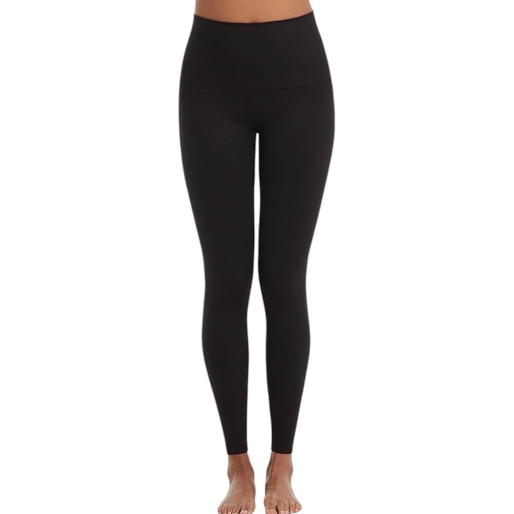 Spanx Look at Me Now Seamless Leggings black size XL